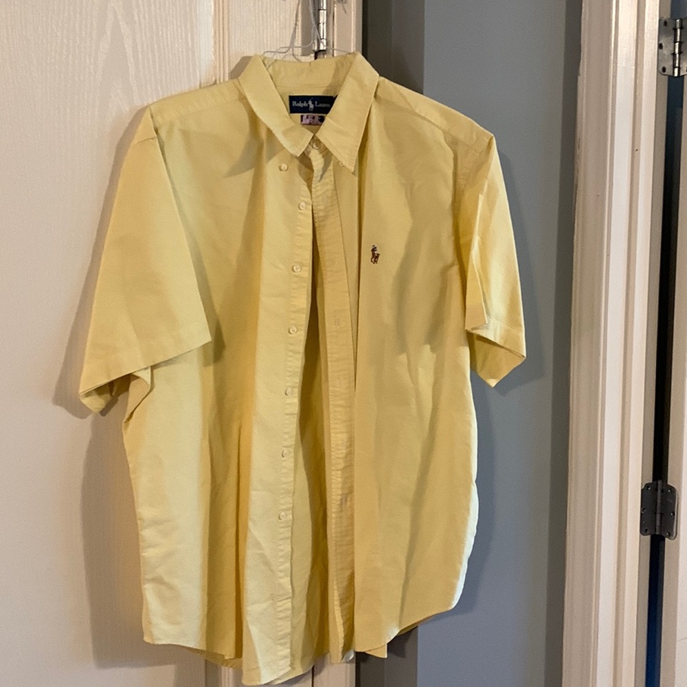 Men’s Ralph Lauren Short sleeve button down. Excellent Condition